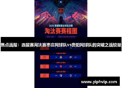 焦点战报：选拔赛淘汰赛枣庄网球队vs贵阳网球队的突破之战较量